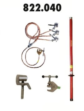 Short-circuiting (earthing) equipment HV 38.5 kV - for flat conductor